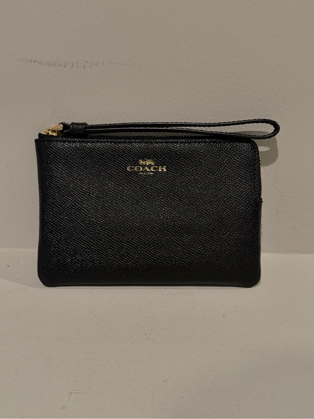 Coach Leather wristlet